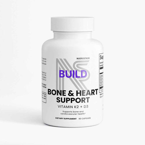 Bone & Heart Support Capsules | Calcium, D3 & K2